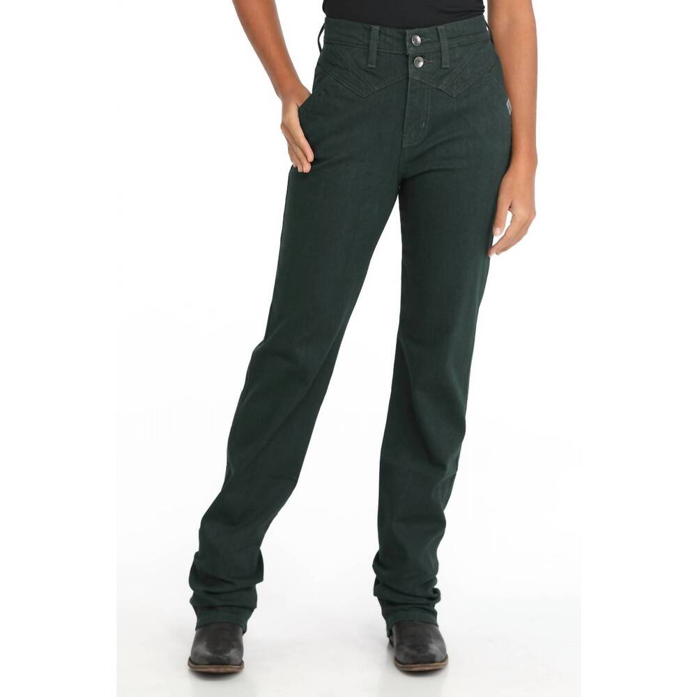 Cinch Women’s High-Rise Jeans in Dark Green